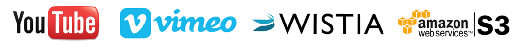 Video hosting platforms comparison - YouTube vs Vimeo vs Wistia vs AmazonS3